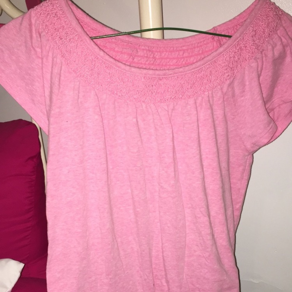 Pink tee